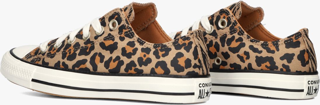 CONVERSE zwarte converse lage sneakers chuck taylor all star leo