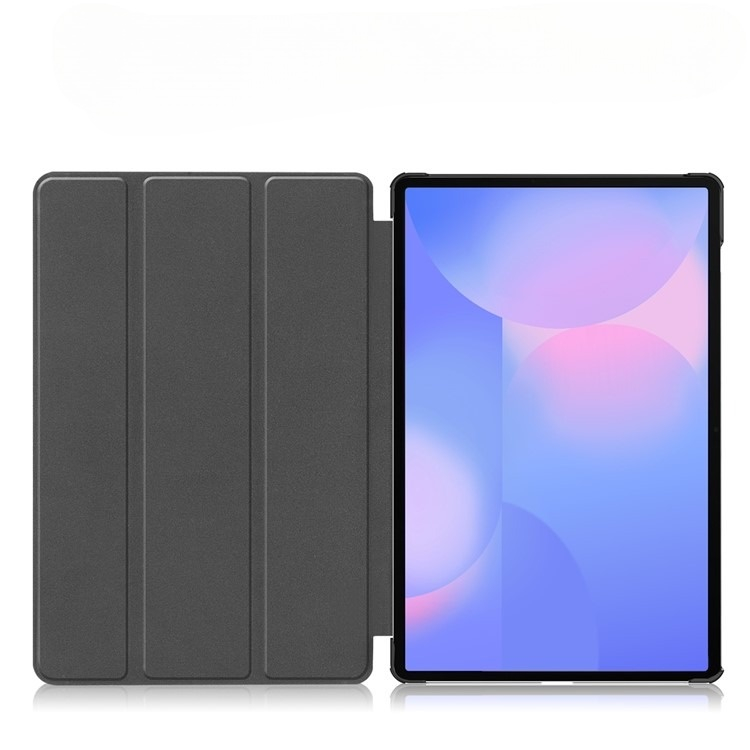 Samsung Galaxy Tab S10 FE  Plus Leder Tasche Smart Cover Schutzhülle   S-Pen Halterung - Don't Touch Me