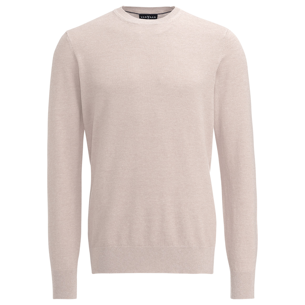 VanVaan Herren Feinstrickpullover unifarben beige
