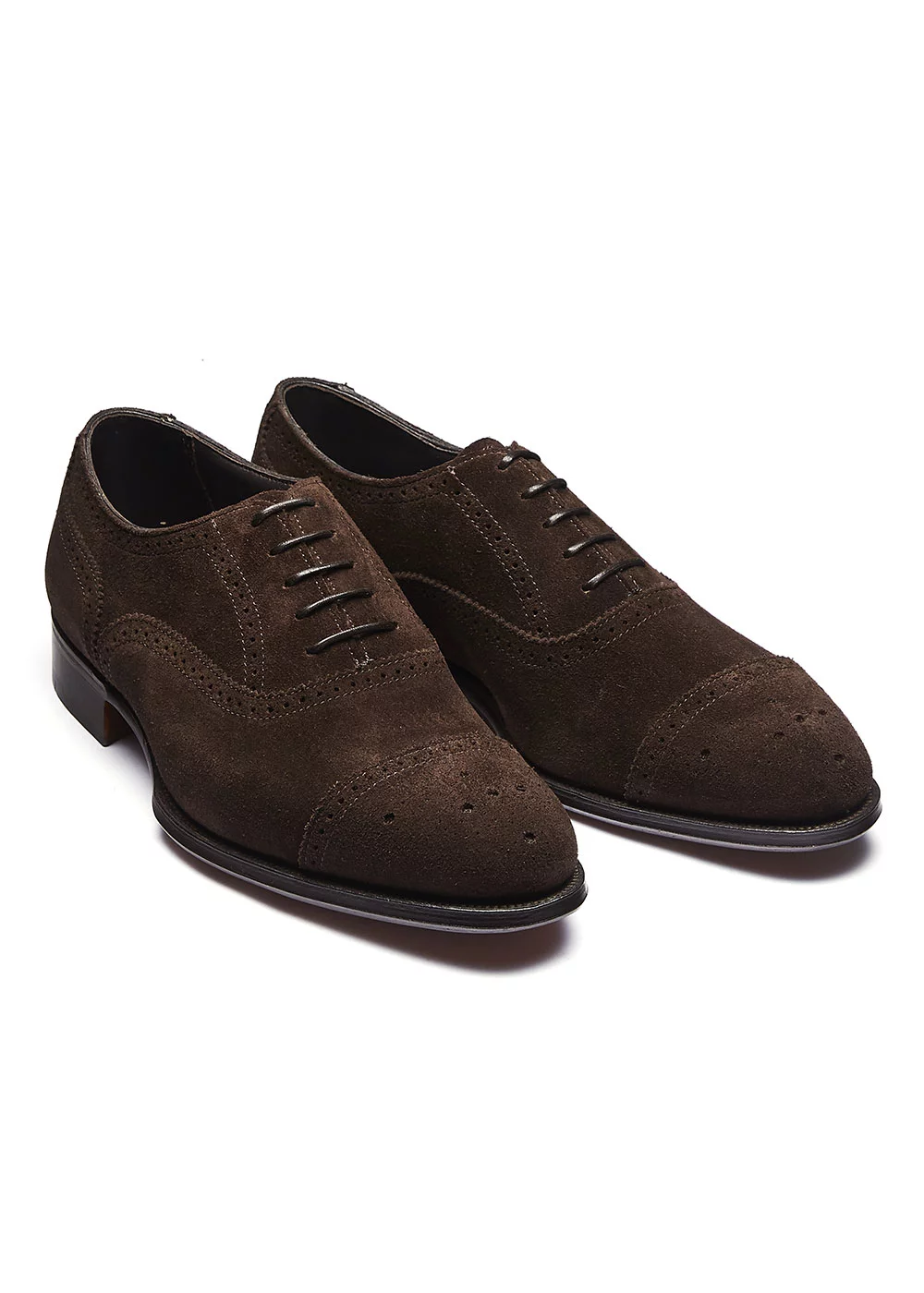 RICHELIEU HERRICK VEAU VELOURS MARRON FONCÉ