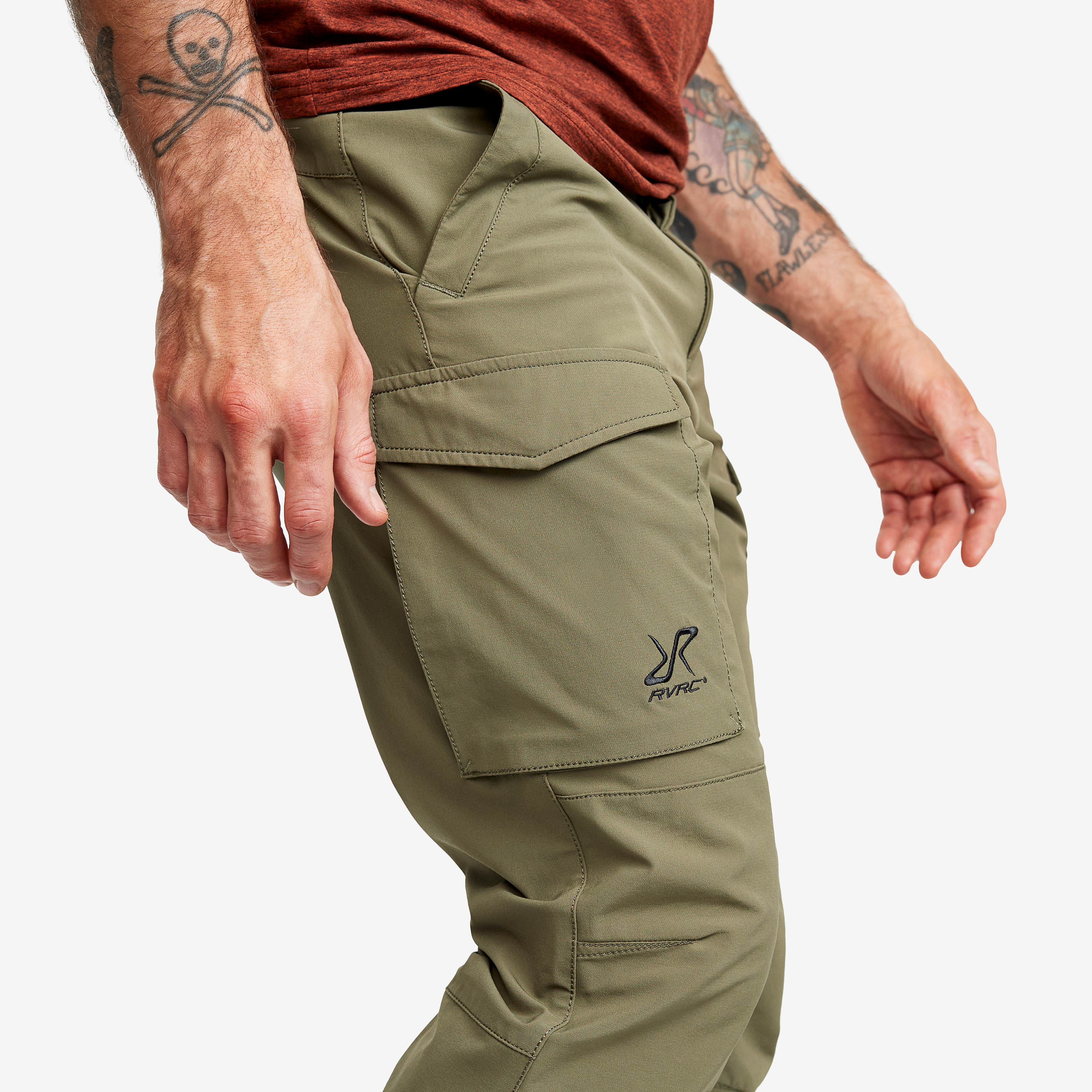 Adventure Cargo Stretch Pants Herre Kalamata
