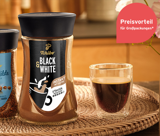 BLACK & WHITE - Instantkaffee