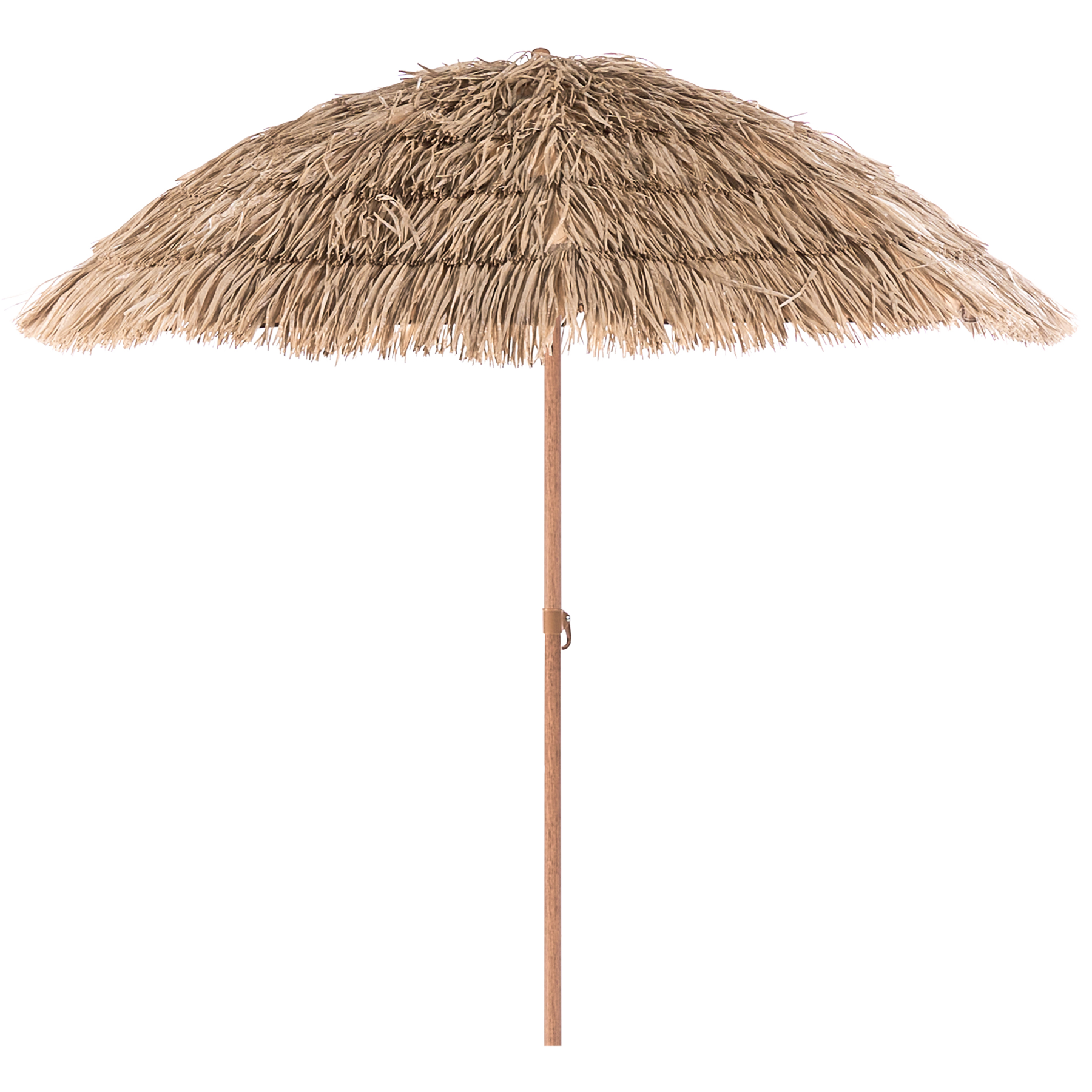 Beliani - CIVETTA - Tuinparasol - Naturel - 175 cm - Polyester