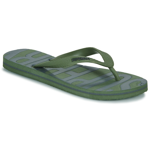 Superdry - VINTAGE VEGAN FLIP FLOP - Kaki