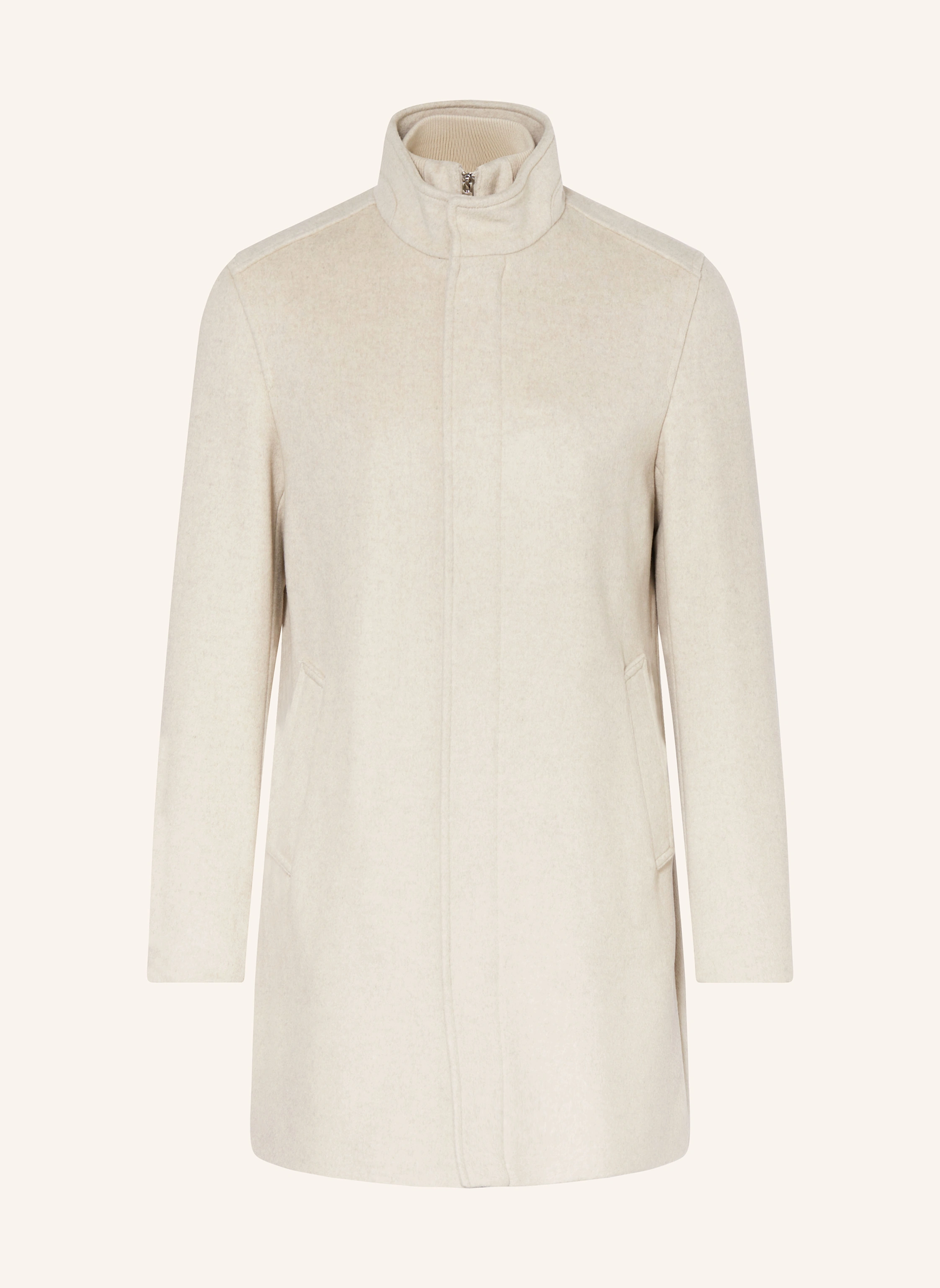 REISS Mantel ALCANTAR mit herausnehmbarer Blende