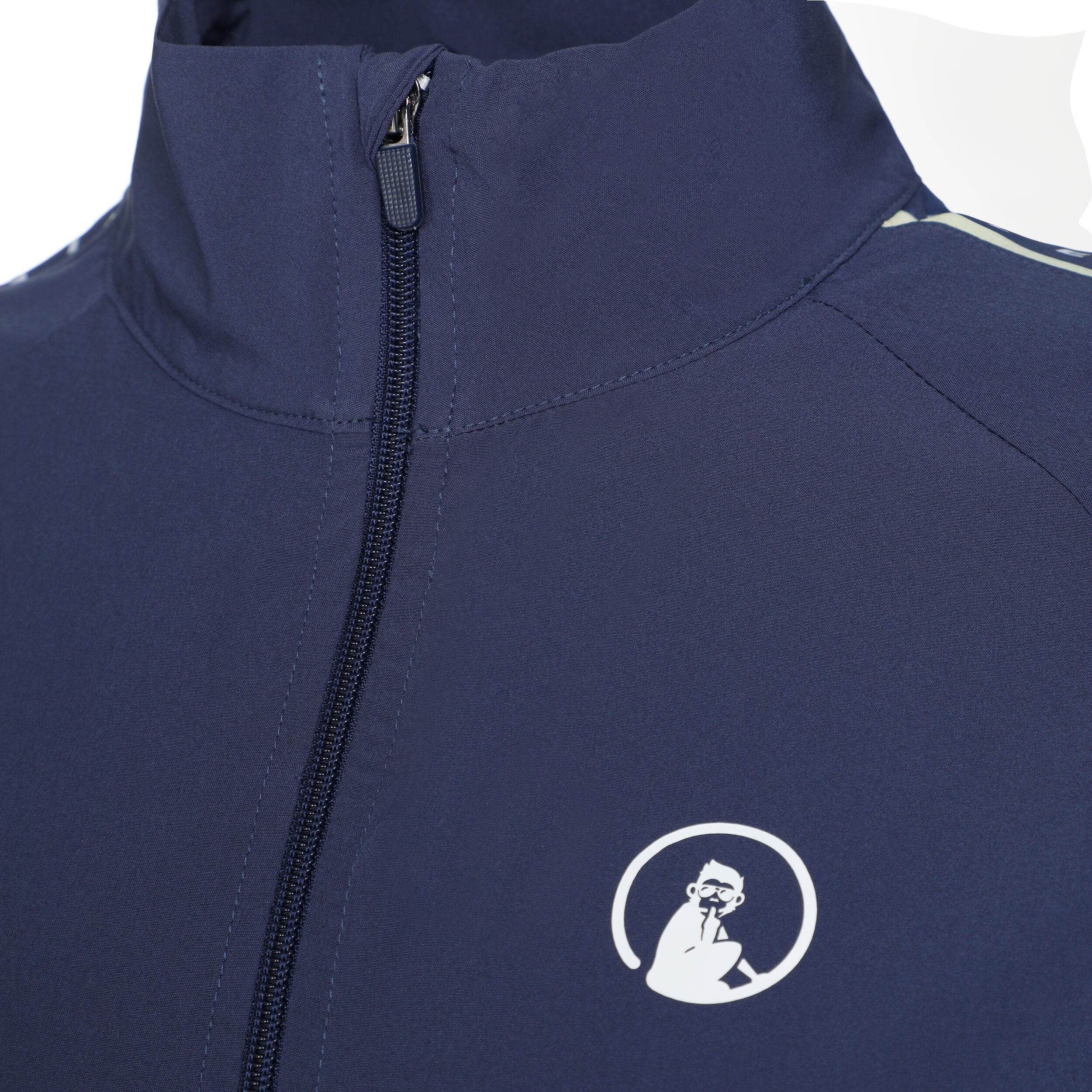 Quiet Please Rainbow Stroke Veste De Survêtement Femmes - Bleu , Multicouleur