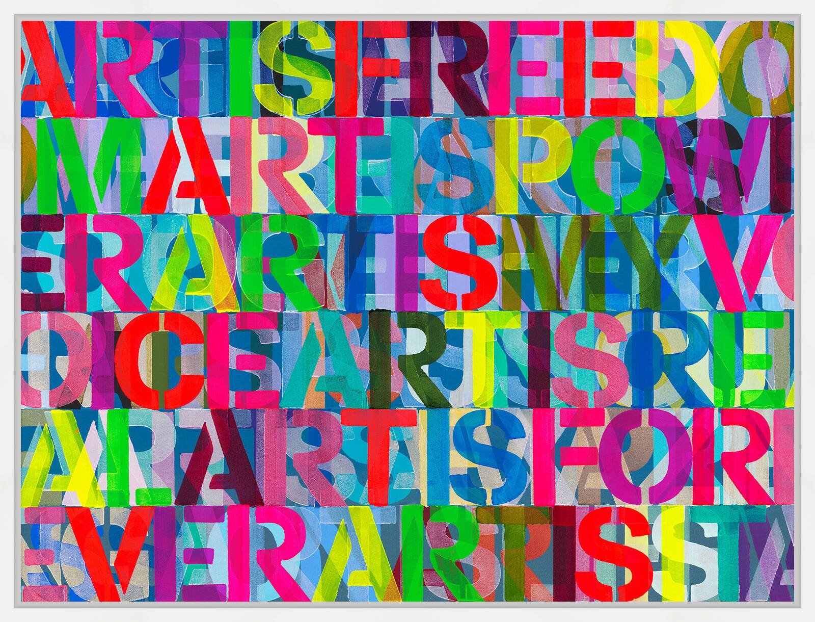 Art is  Freedom by Niki Hare - Limited Edition. Edition of: 150. Signed.