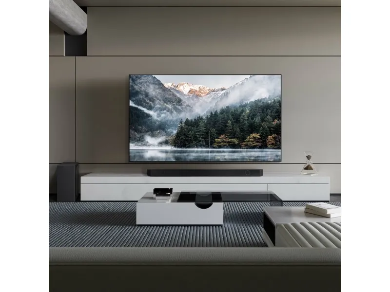 Samsung HW-Q800D - Q-Series - lydbarsystem - til hjemmebiograf - 5.1.2-kanal - trådløs - Wi-Fi, Bluetooth - App-kontrolleret - sort