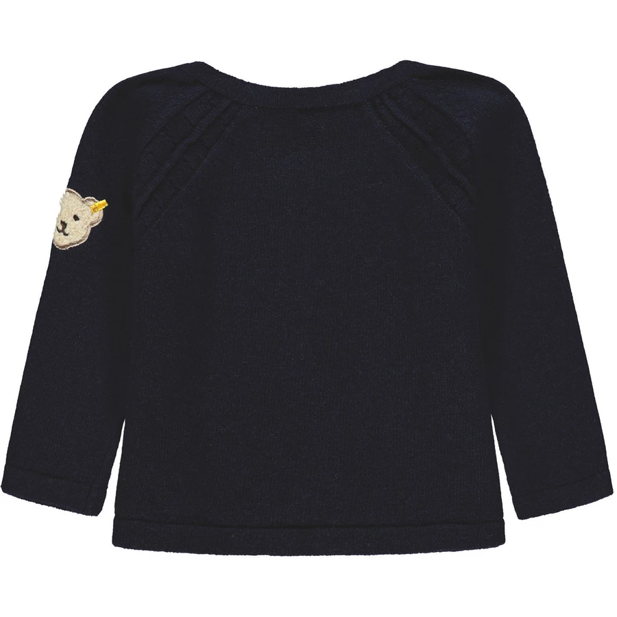 Steiff Girls Strickjacke, blau