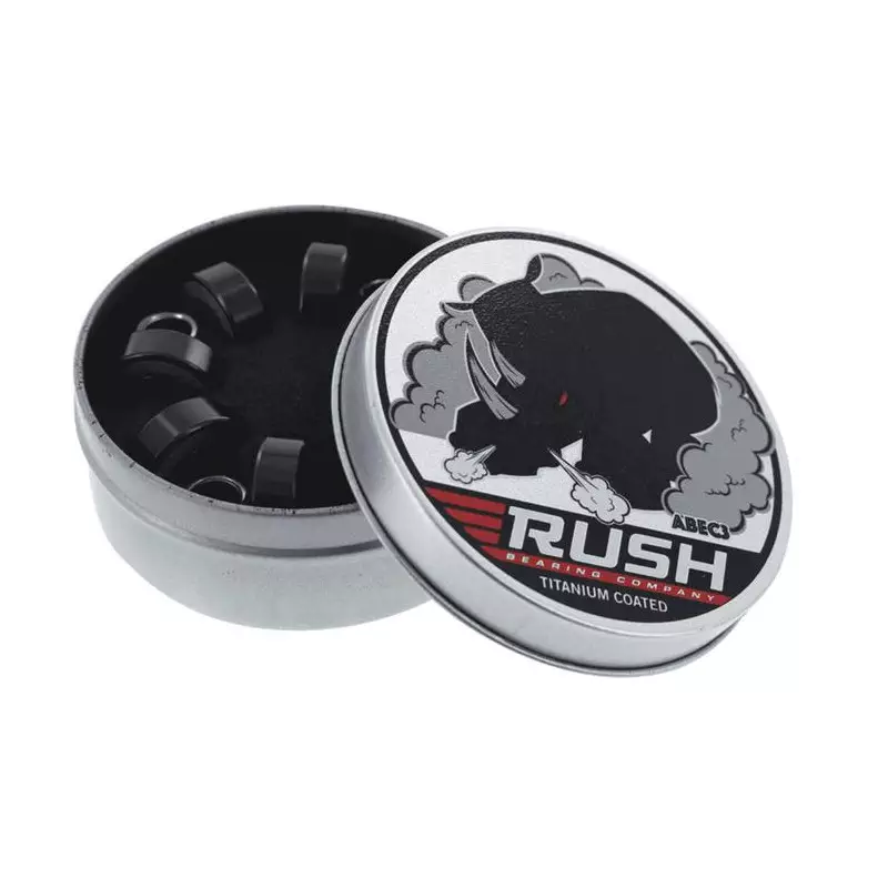 Roulement skate Rush (jeu de 8) abec 3 tins
