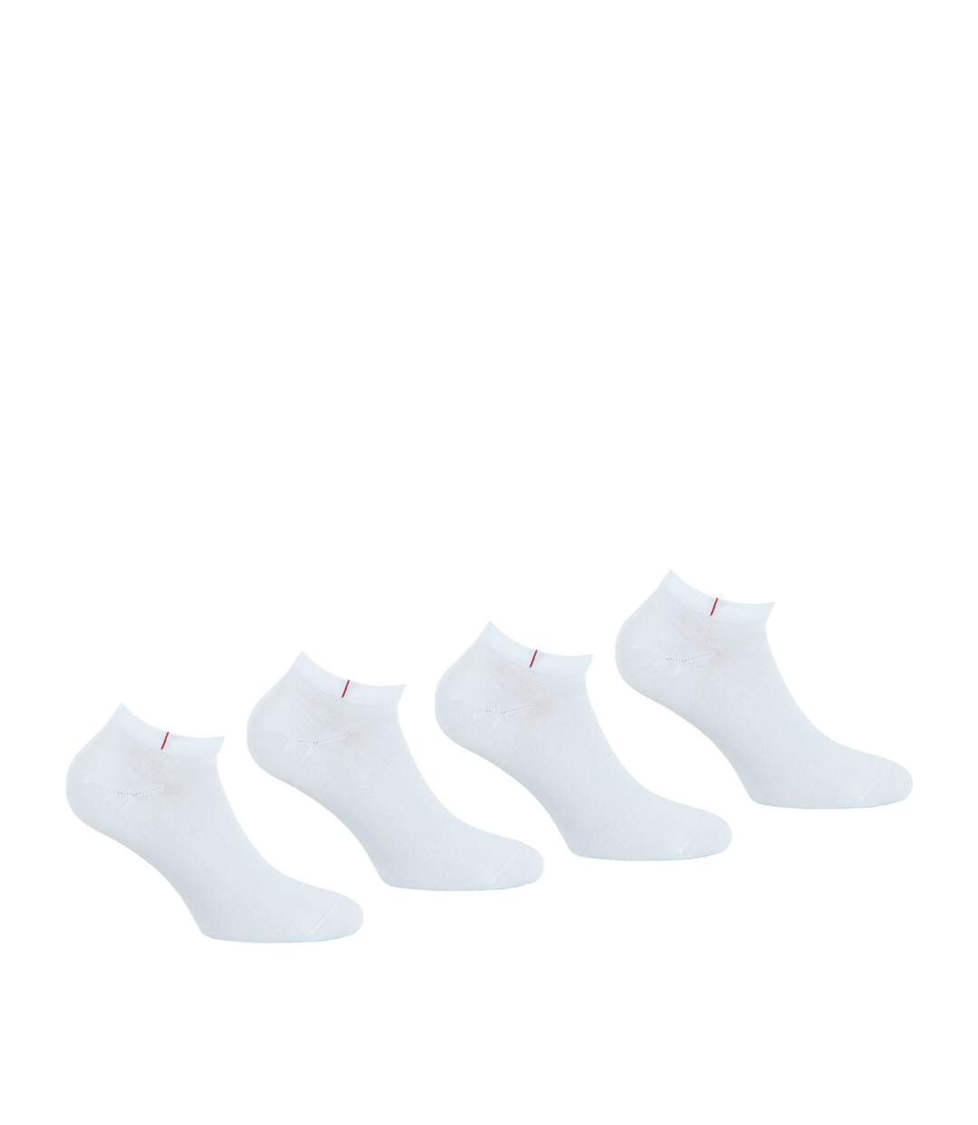 Lot de 4 paires de socquettes Coton Peigné homme Fait en France