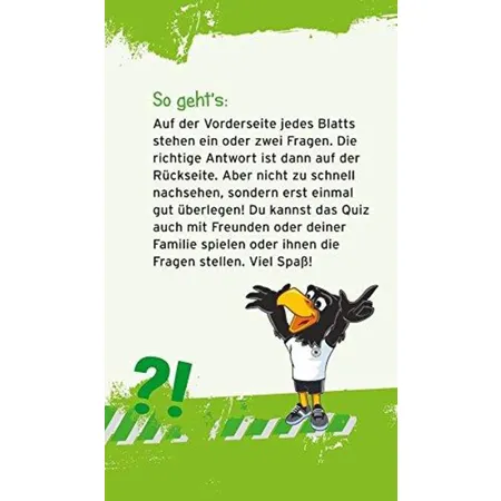 Tessloff DFB-PAULE Fußball Quizblock