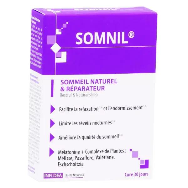 Ineldea Somnil 30 cápsulas vegetais