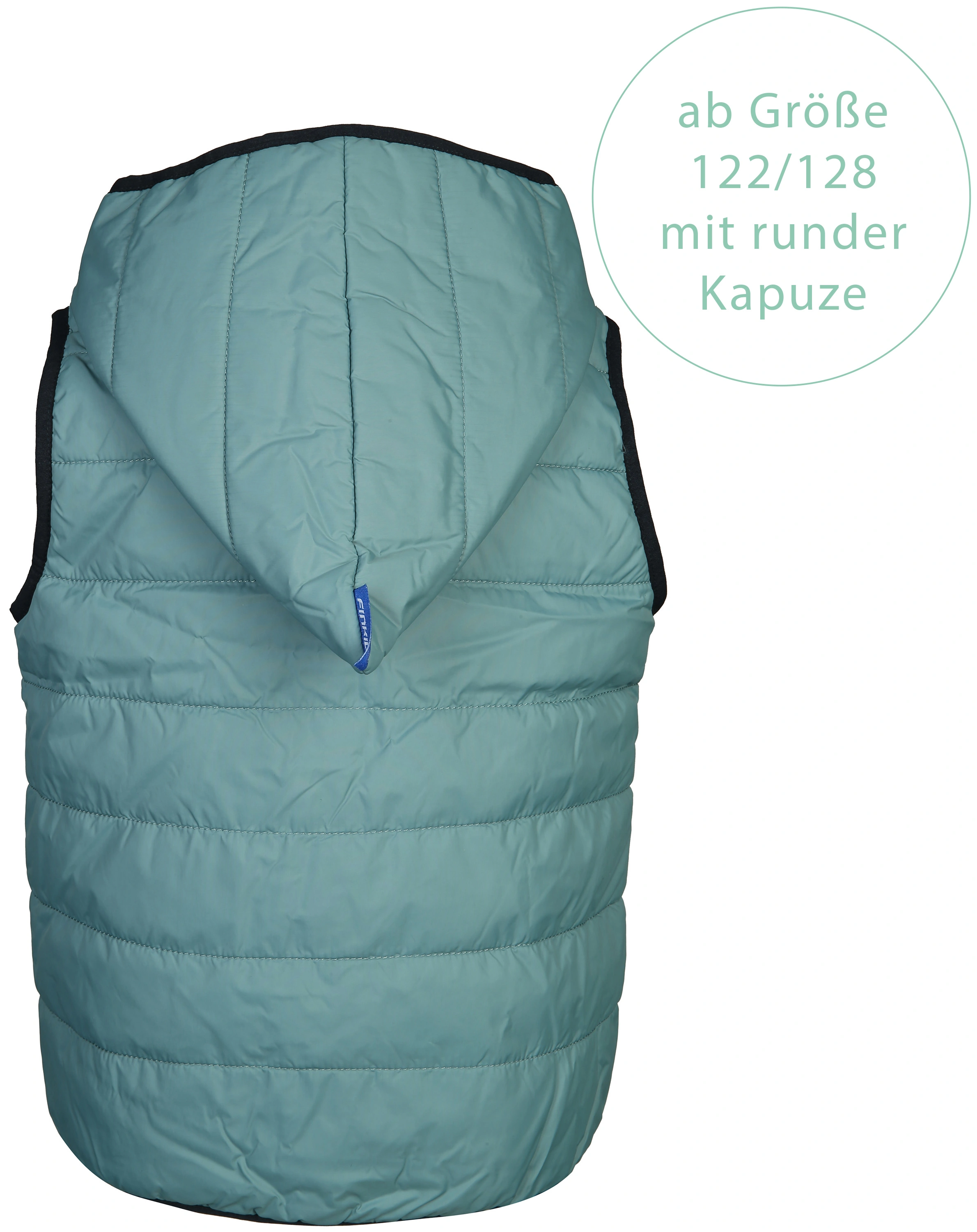 Steppweste VANULI in smoke blue/navy