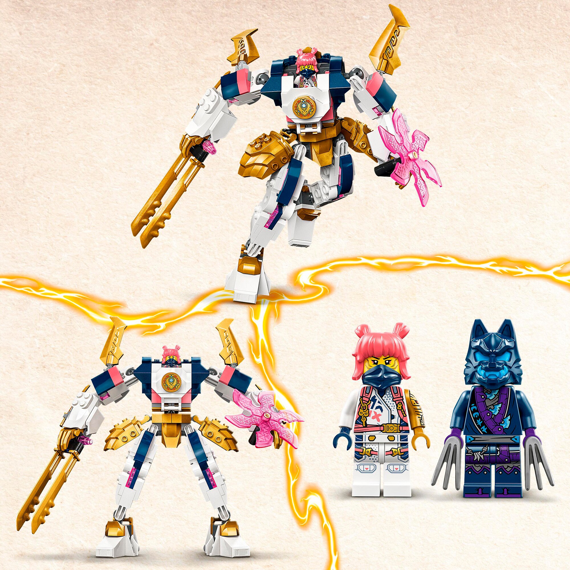 LEGO Konstruktionsspielzeug Ninjago Soras Technikmech
