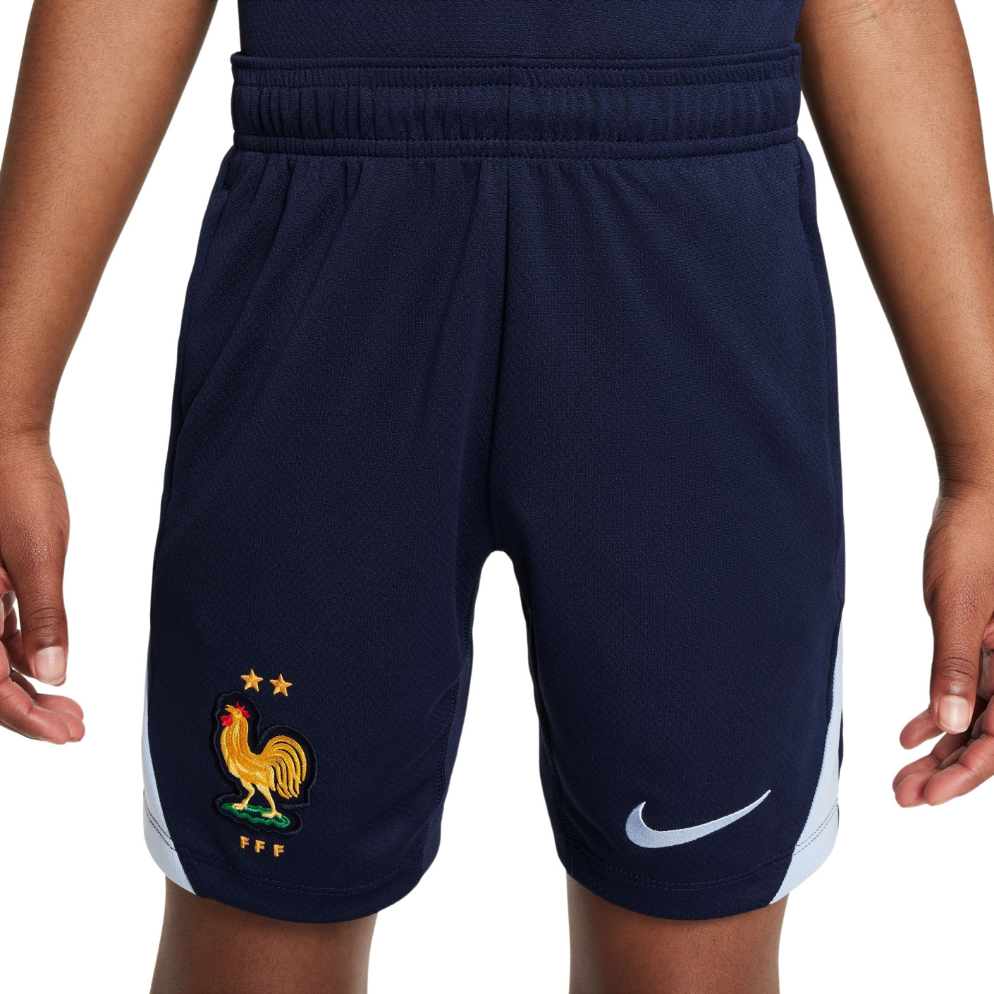 Nike Frankrijk Strike Trainingsset 2024-2026 Kids Donkerblauw Lichtblauw