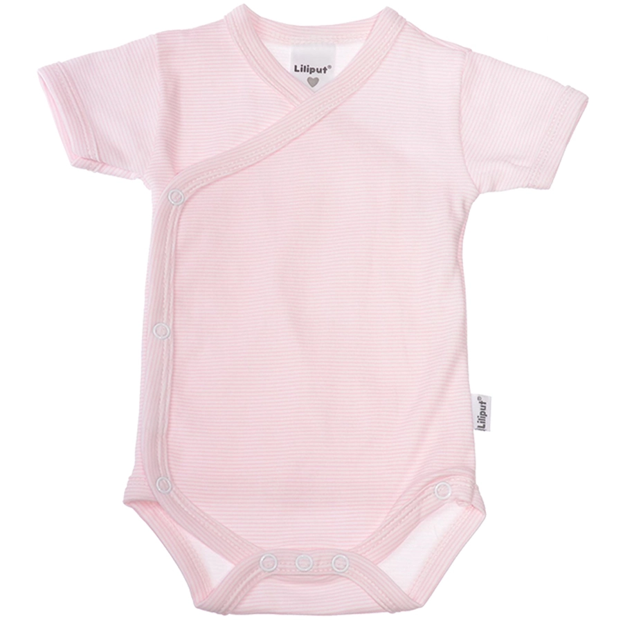 Liliput Wickelbody weiss-rosa