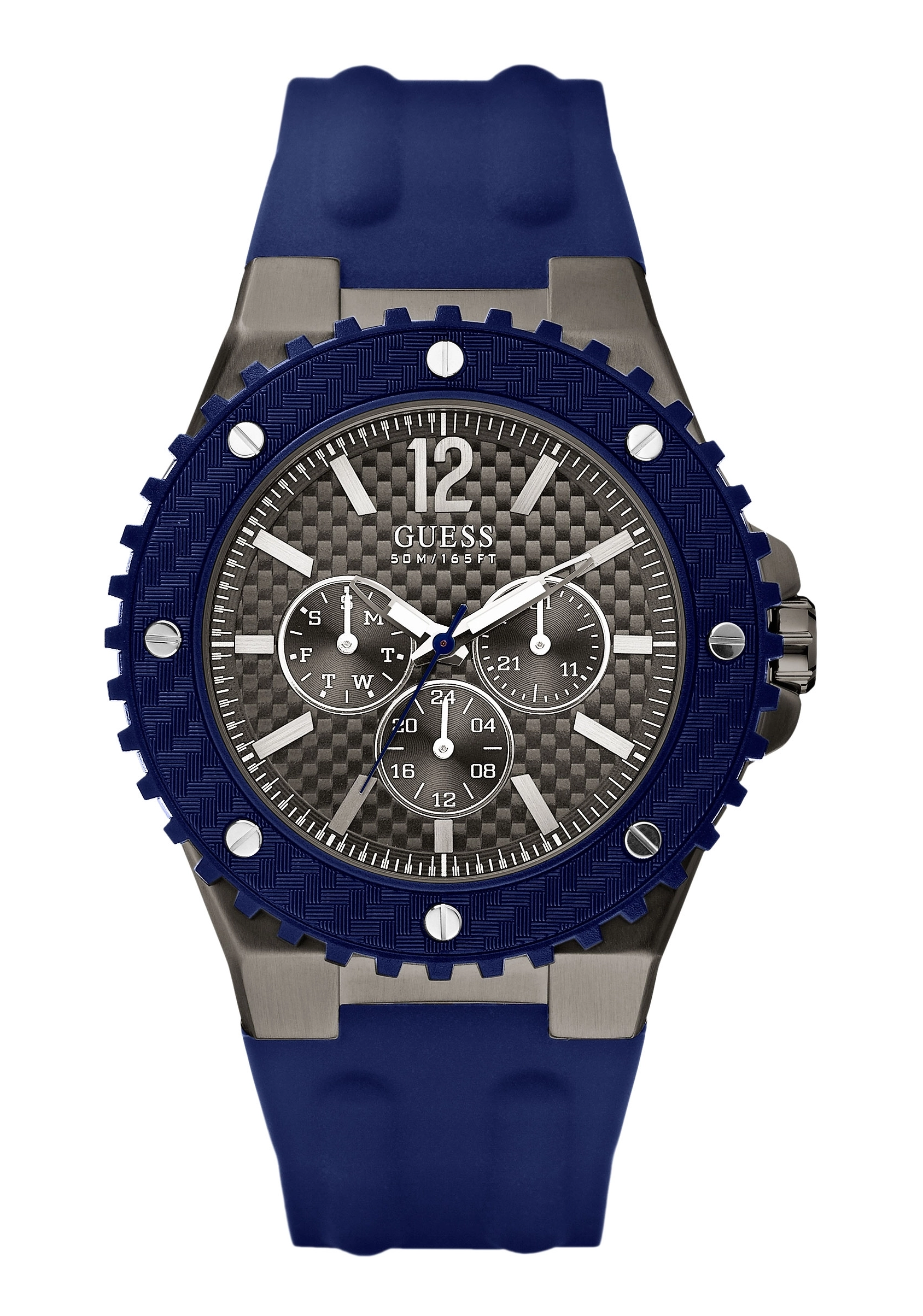 Guess Herren-Multifunktionsuhr Overdrive W11619G2