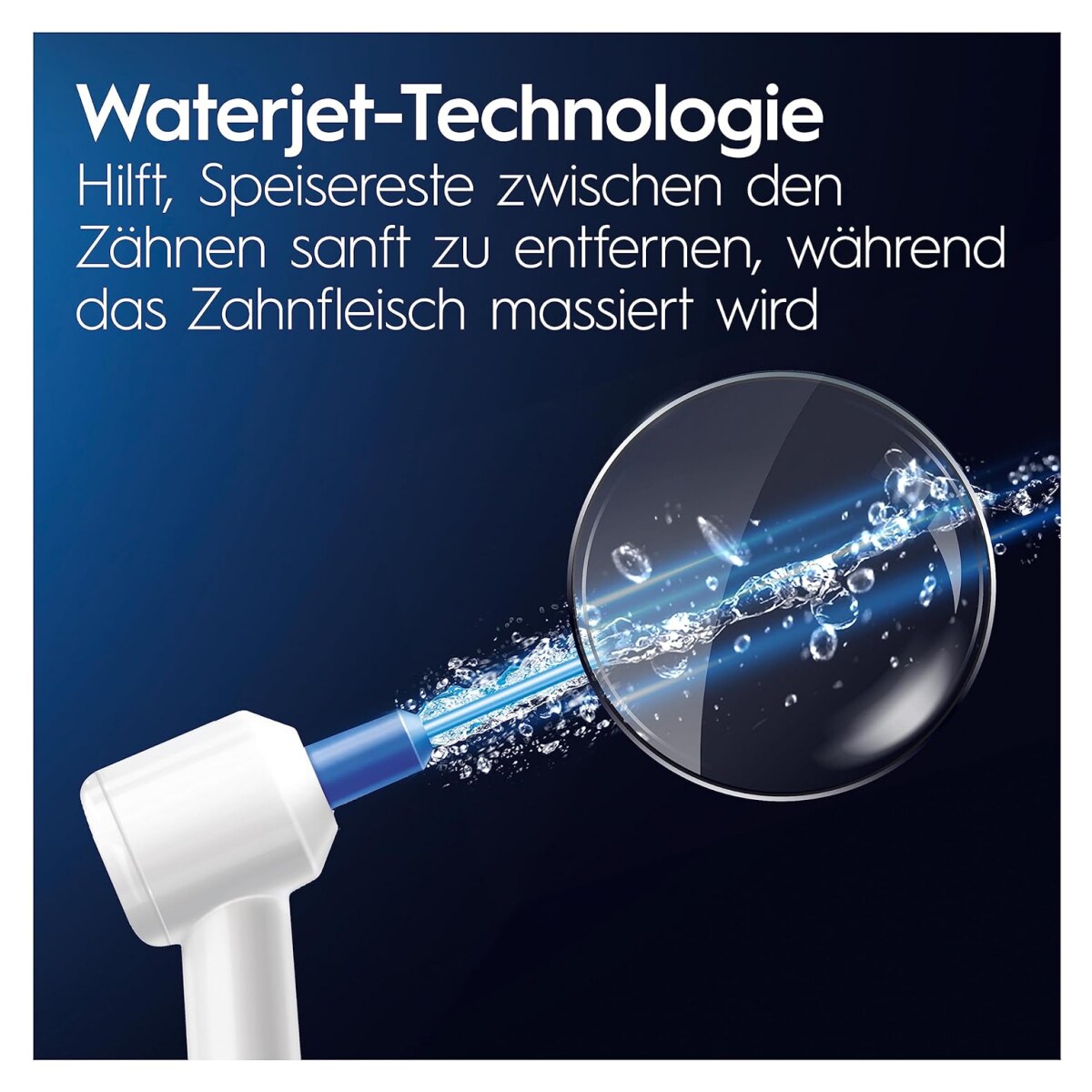 Oral-B Center OxyJet Reinigungssys. Munddusche+iO6