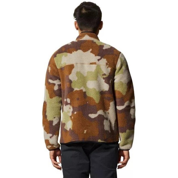 Mountain Hardwear HiCamp Fleece Pullover Corozo Nut Pines Camo