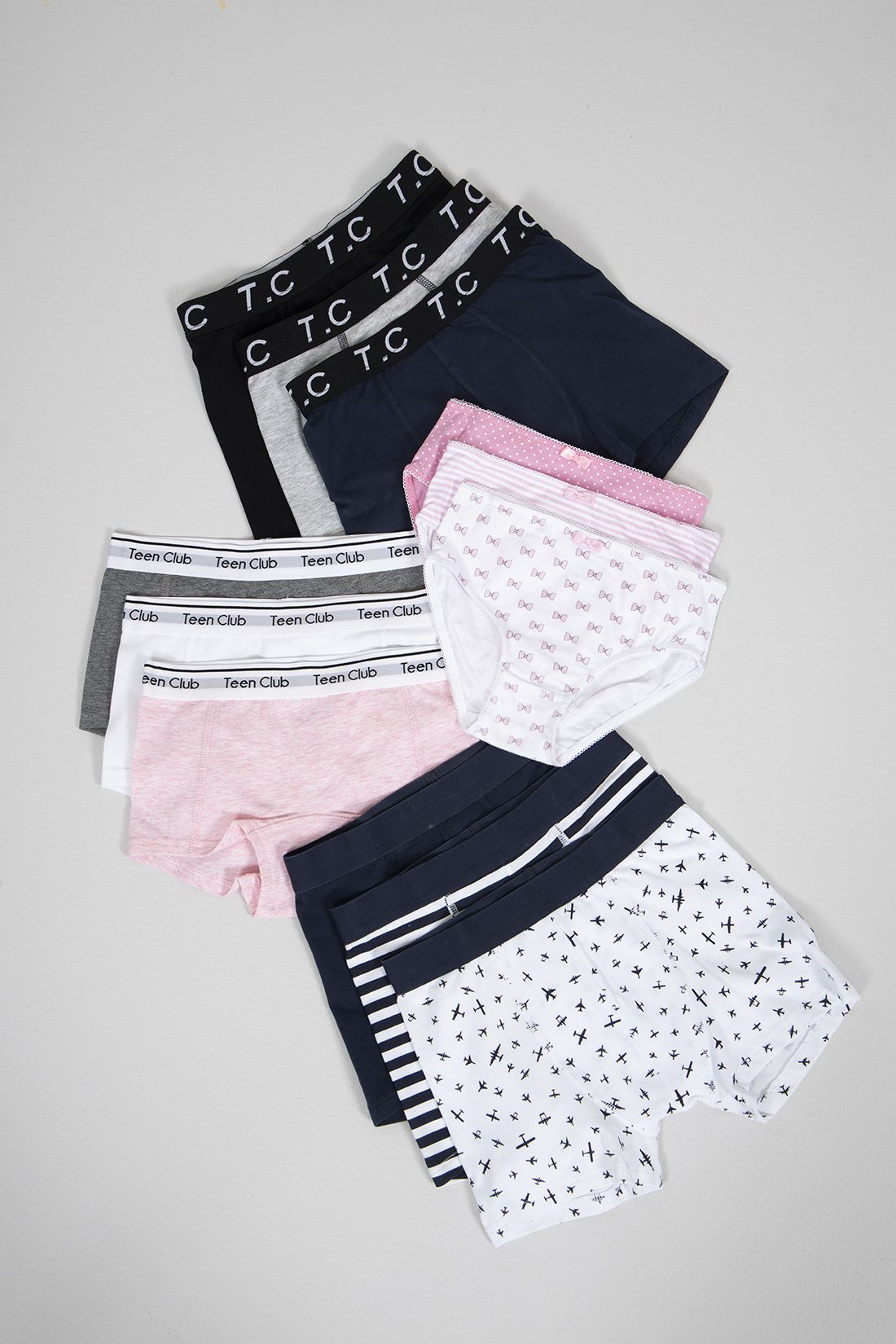 Boxer 3pk mønstret