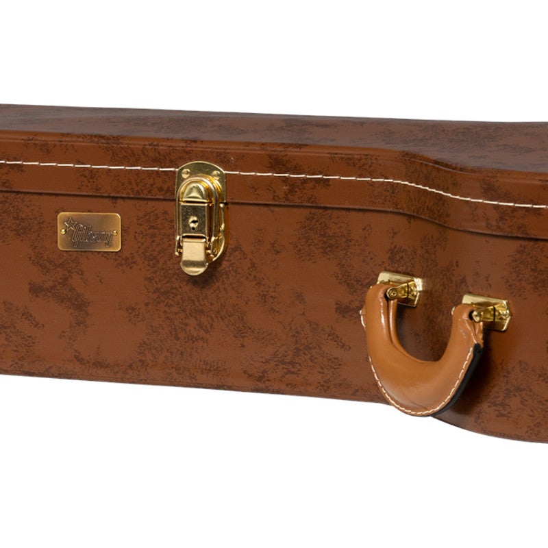 Gibson Lifton Historic Brown/Pink Hardshell Case SJ-200 koffer voor Gibson SJ-200