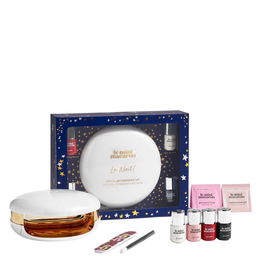 Le Mini Macaron Gel Manicure Kit Le Maxi La Nuit 30pcs
