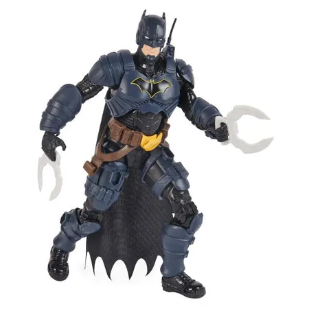 Spin Master DC Comics Batman mit Clip-On Accessoires, 30 cm
