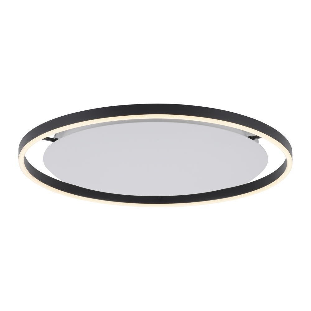 LED plafondlamp Ritus in zwart 28W 3650lm