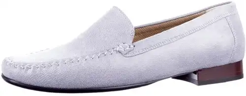 Sioux lichtblauw Campina 67117 F - maat 9 mocassin lichtblauw - maat 9 Calandschoen