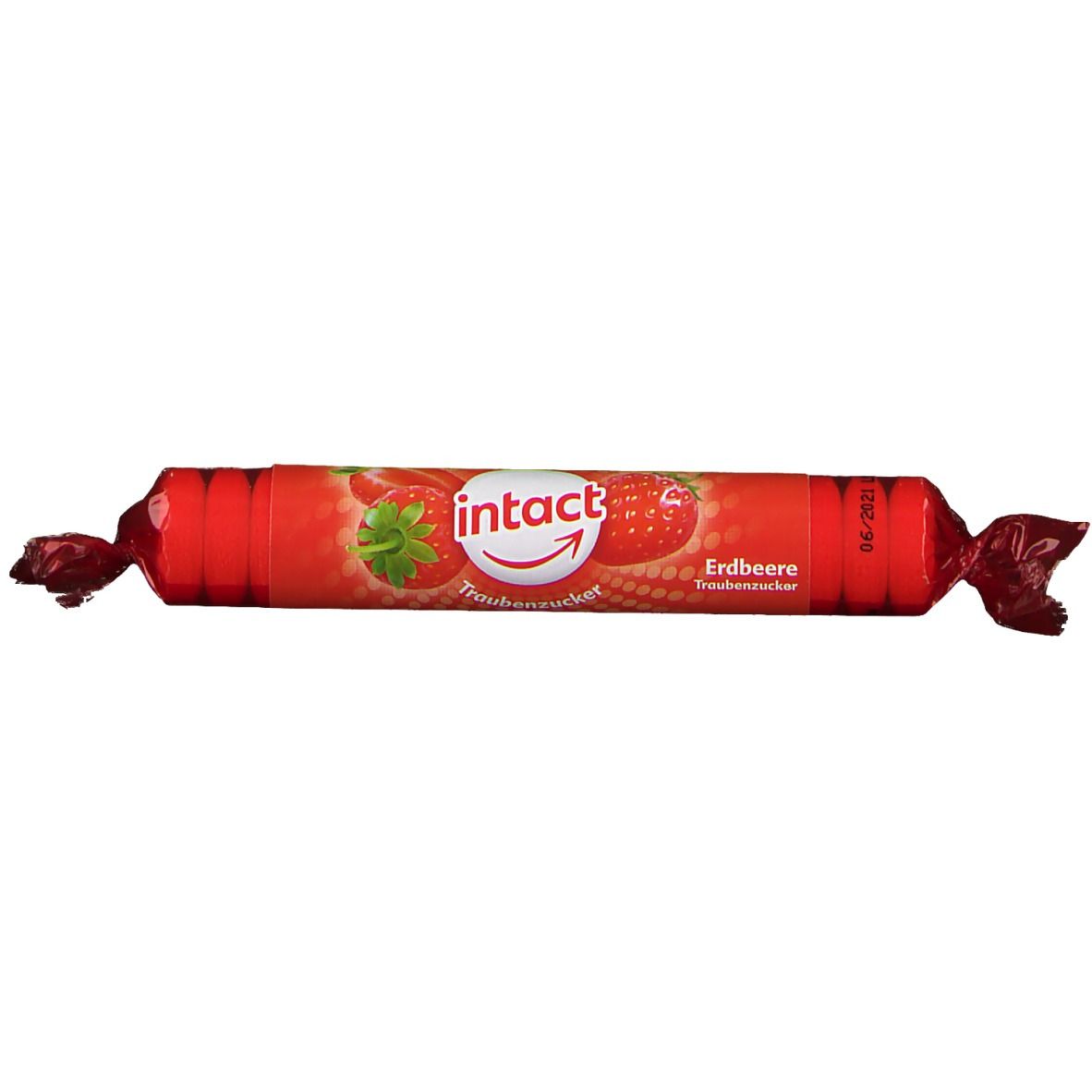 intact Traubenzucker Erdbeere