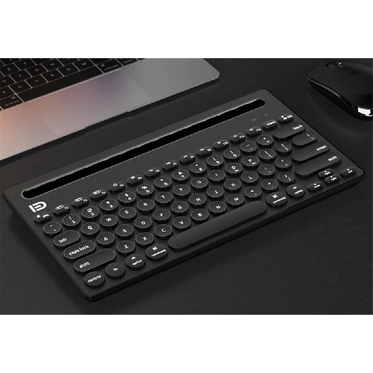 Universal Clavier Bluetooth multi-dispositifs - Noir