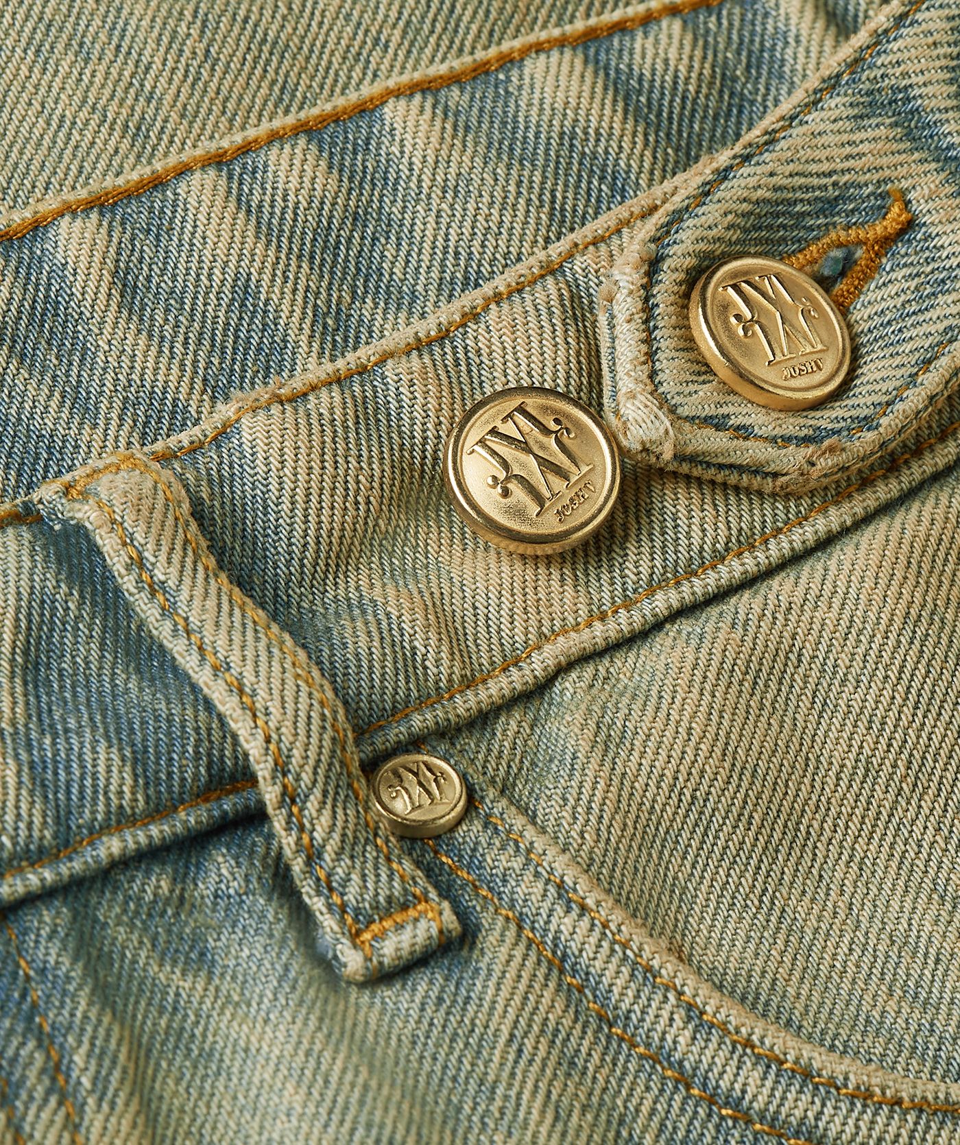 JV-DEWI balloon fit jeans - dirty wash denim