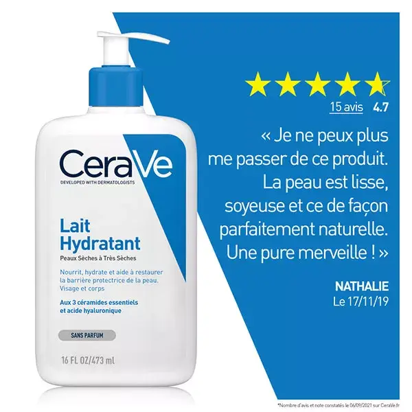 Loção Hidratante Facial e Corporal CeraVe 2x473ml