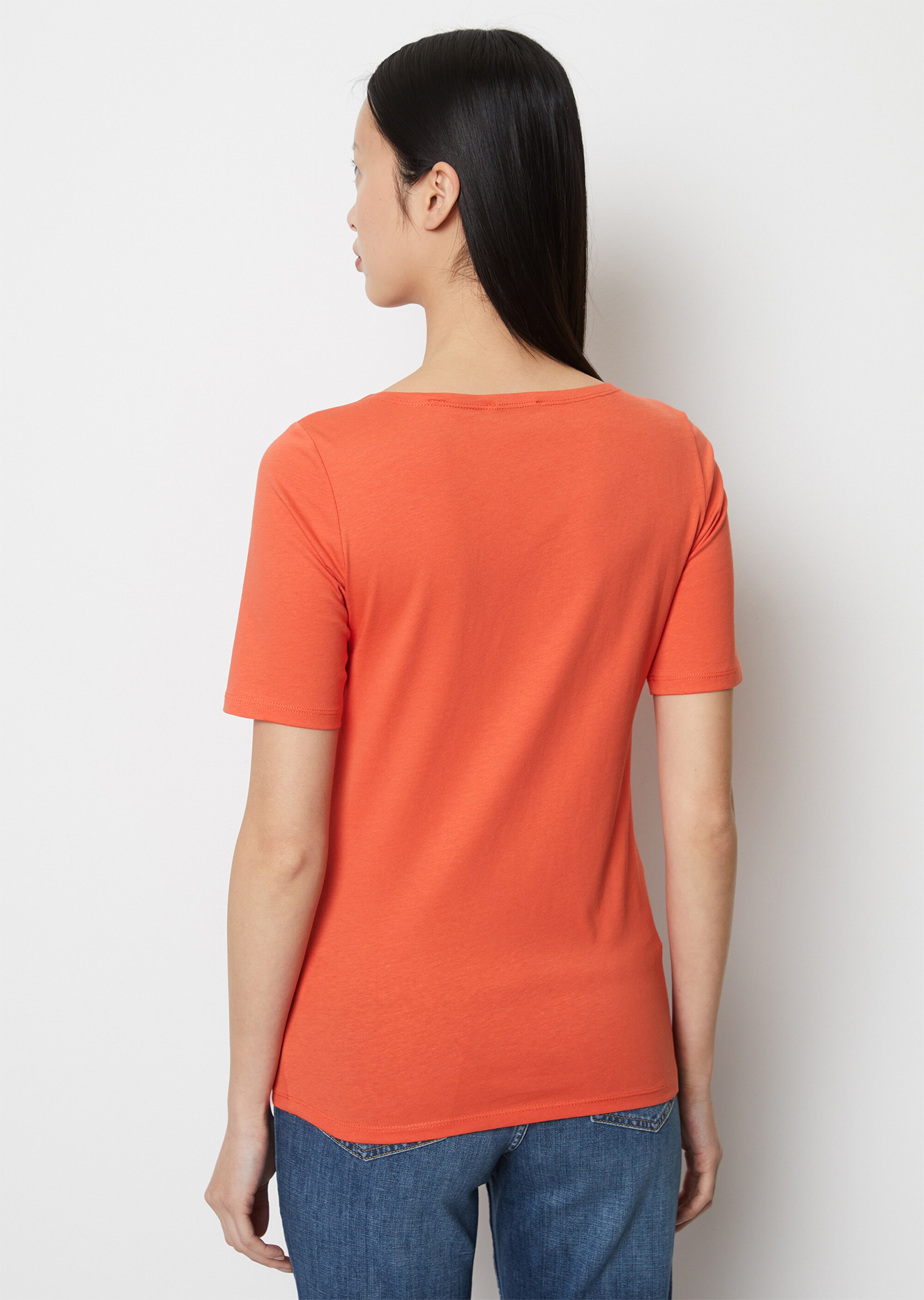 Basic-T-Shirt regular aus reinem Organic Cotton