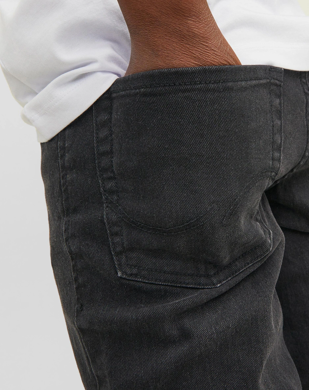 Jeans GLENN SLIM FIT in black denim