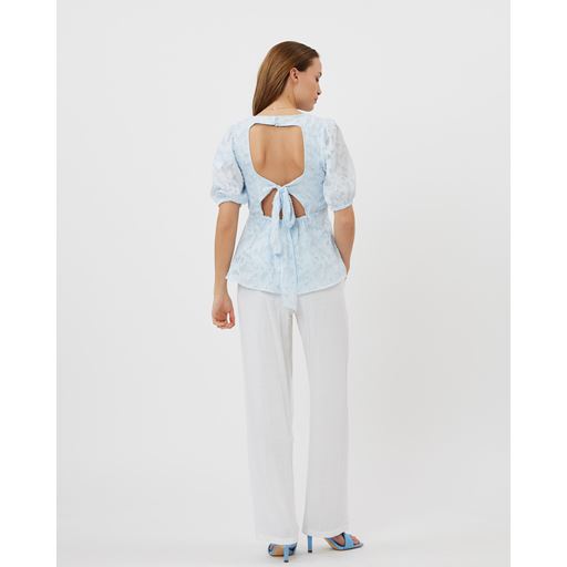 Moves Clover Bluse, Iced Aqua, 40