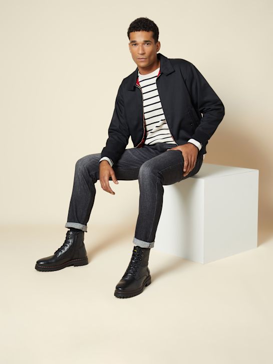 Bench Schnür-Stiefelette Schwarz