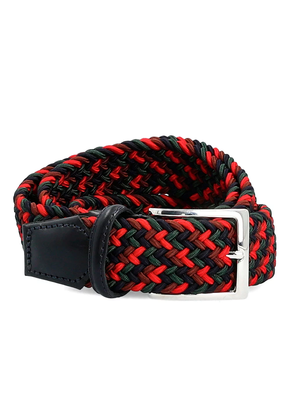 CEINTURE WILSON TRESSEE STRECH ROUGE