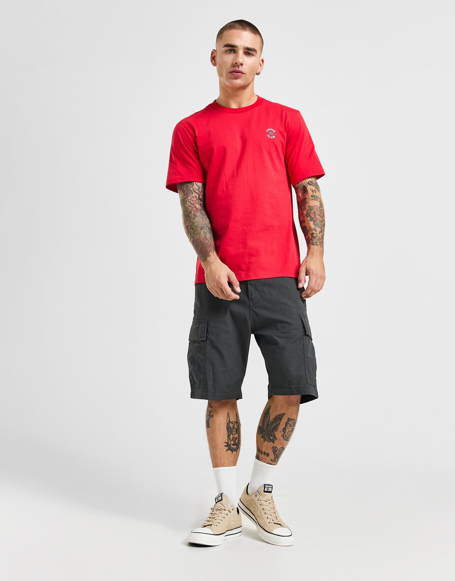 Converse T-shirt Patch Homm