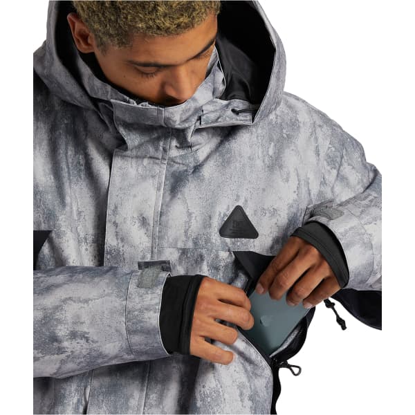 Veste de ski DC SHOES COMMAND 45K SNOW JKT GREY STONE