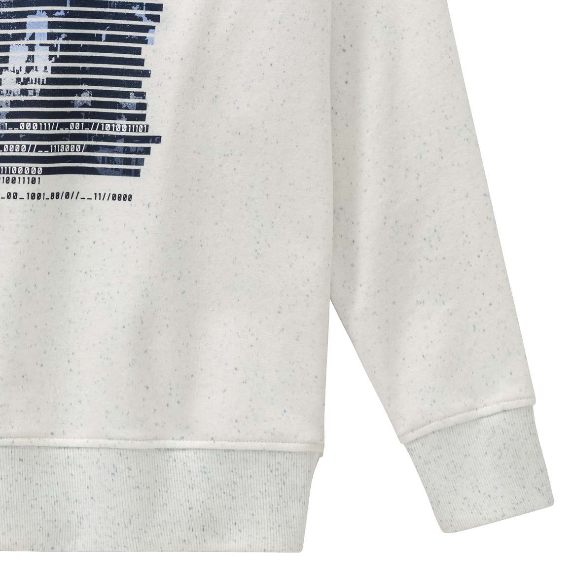 Yigga Jungen Sweatshirt mit Print creme