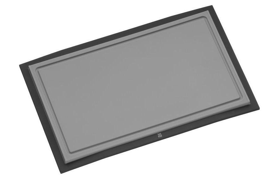 Schneidebrett Touch 32 cm x 20 cm, GrauSchneidebrett aus Kunststoff, Schwarz