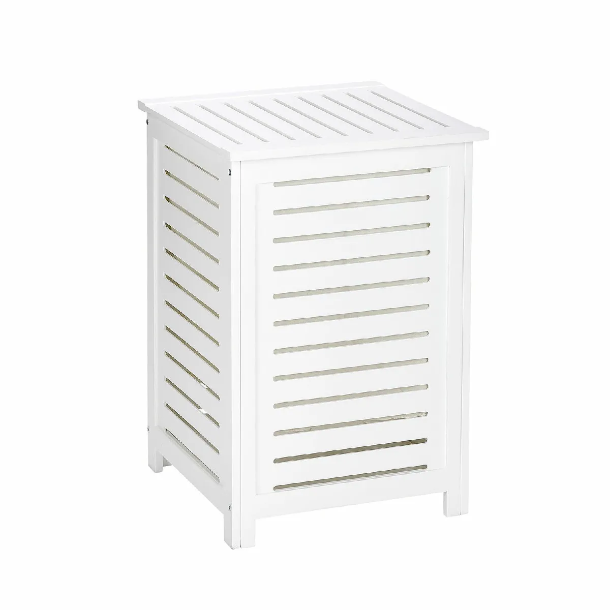 Wenko Panier à linge Olso - Blanc