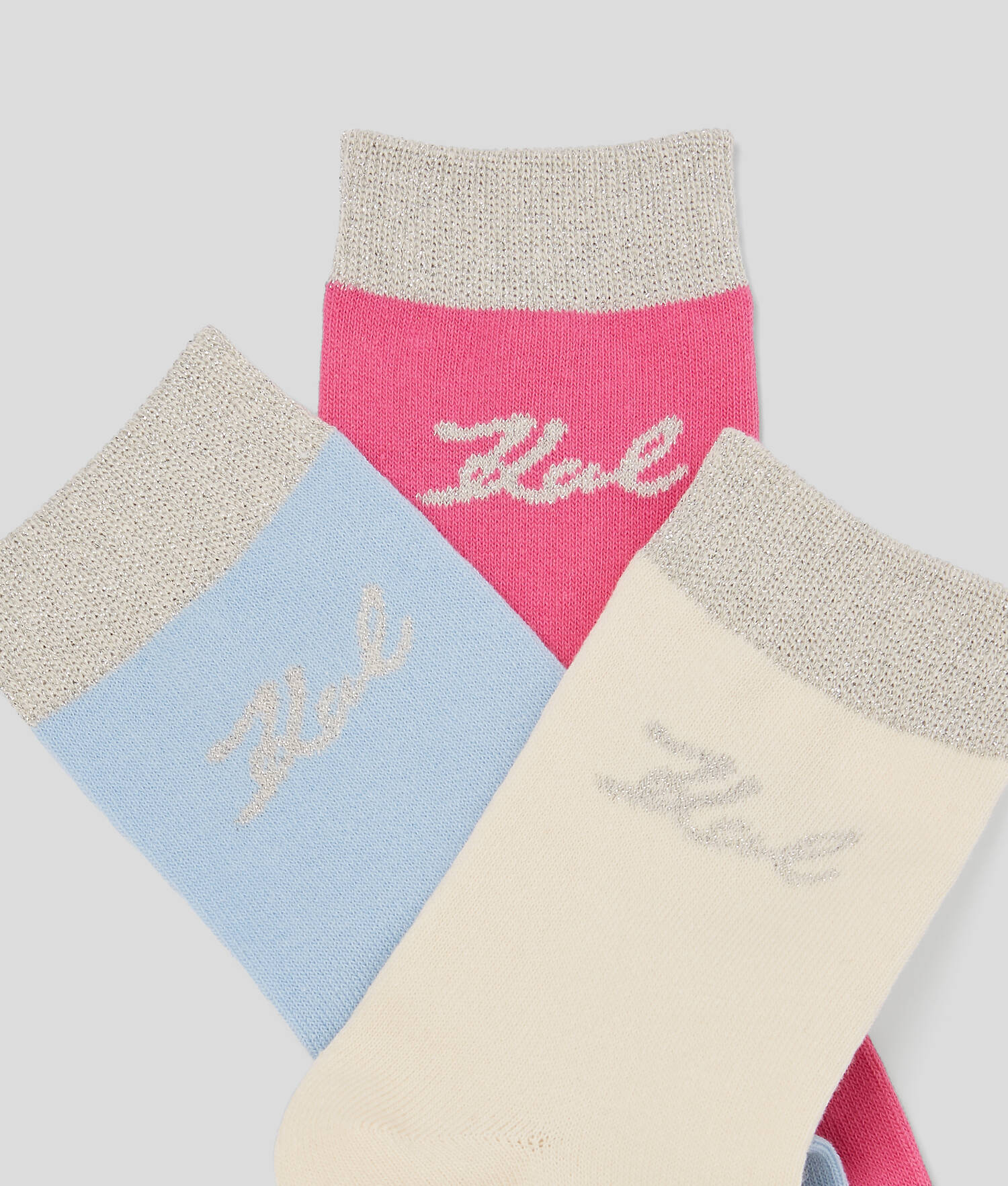 CHAUSSETTES KARL SIGNATURE – 3 PAIRES