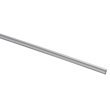 Handson tochtstrip inbouw met rubberen lip alu 210 cm