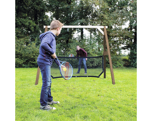 4-in-1 SportsFun axi hout bruin wit
