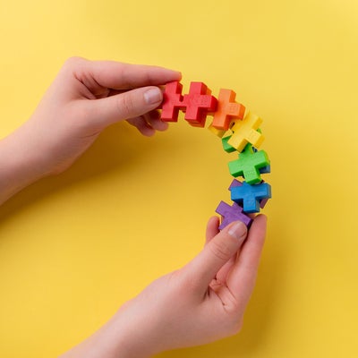 Plus-Plus HEXEL Fidget-leke Spectrum