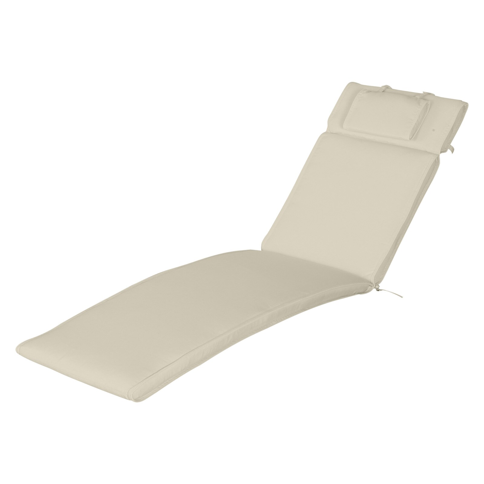 Outsunny Liegenauflage mit Kopfkissen 198 x 53 x 5 cm (LxBxH)
