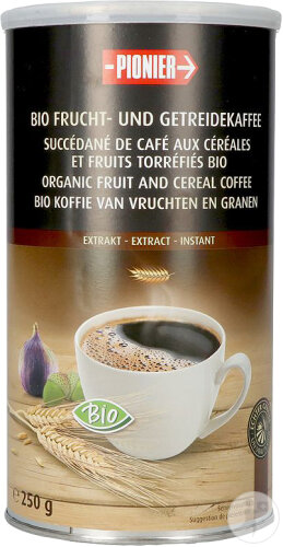 Pionier Instant Extrait De Café Aux Fruits Et Céréales Bio 250g